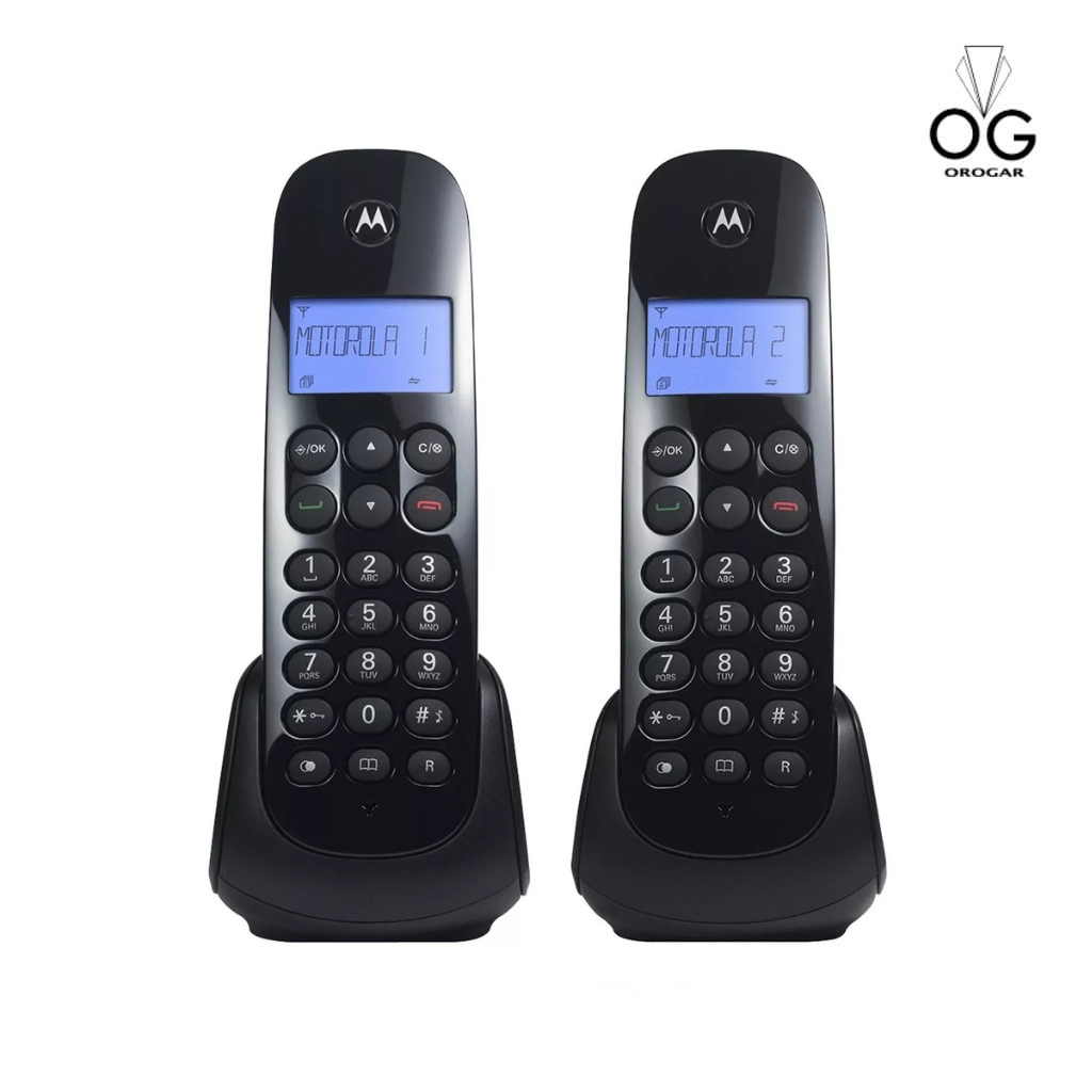 Telefono Inalambrico Motorola M750ce-2 Duo 2 Bases