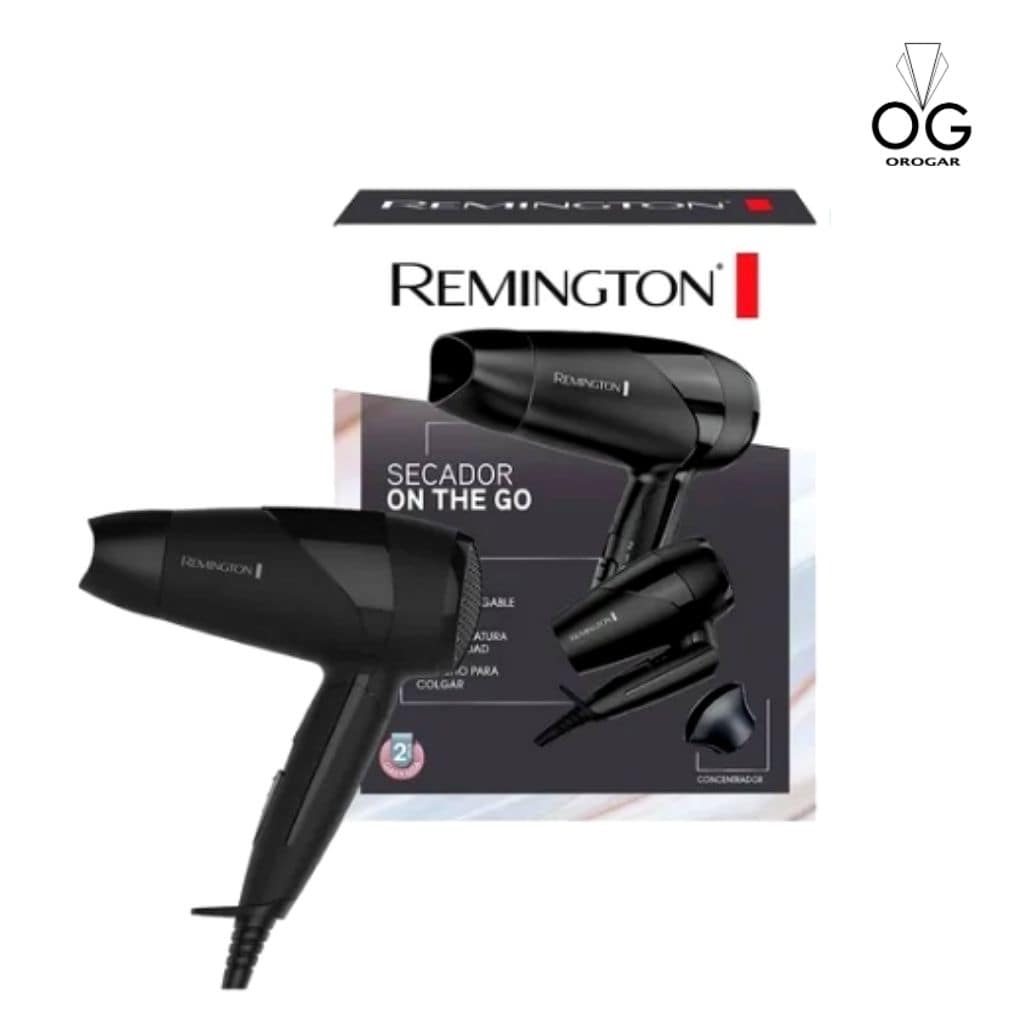 SECADOR DE CABELLO DE VIAJE REMINGTON ON THE GO D1500