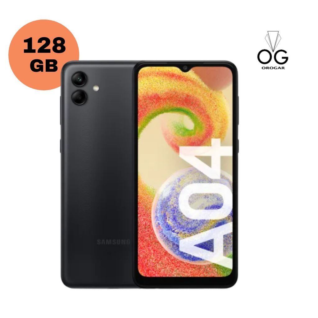 Orogar OROGAR - CELULAR SAMSUNG MODELO A04 - 128GB - NEGRO